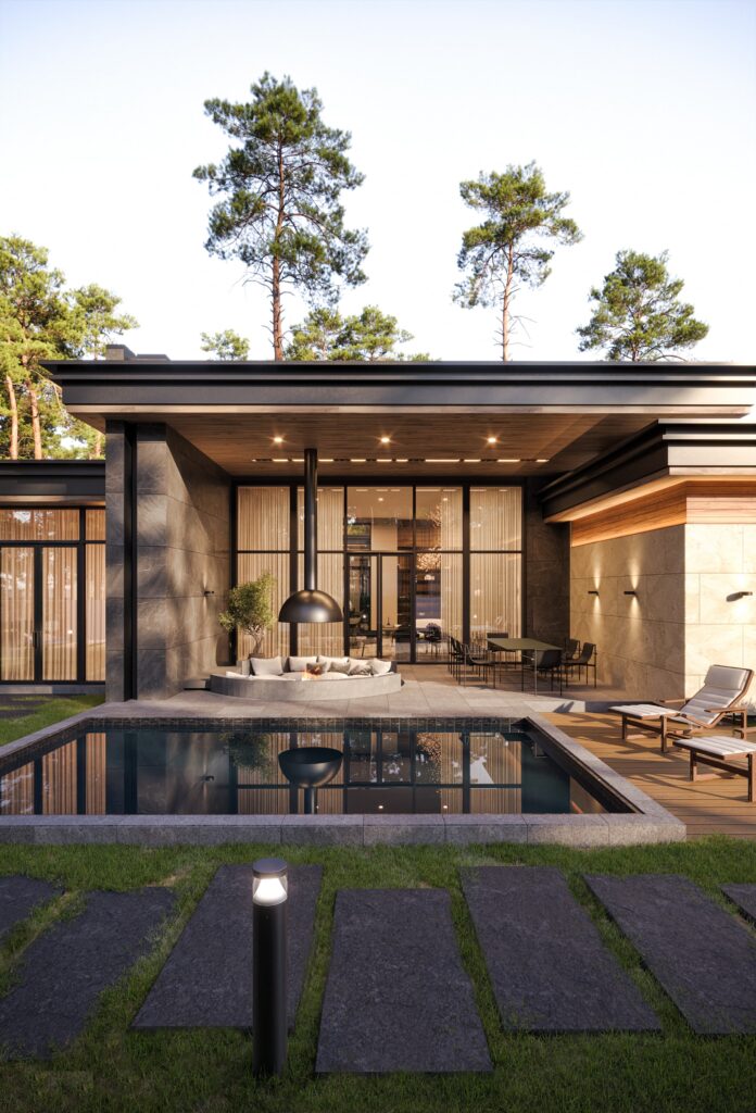 Bucha Friends Club 245 One-storey house