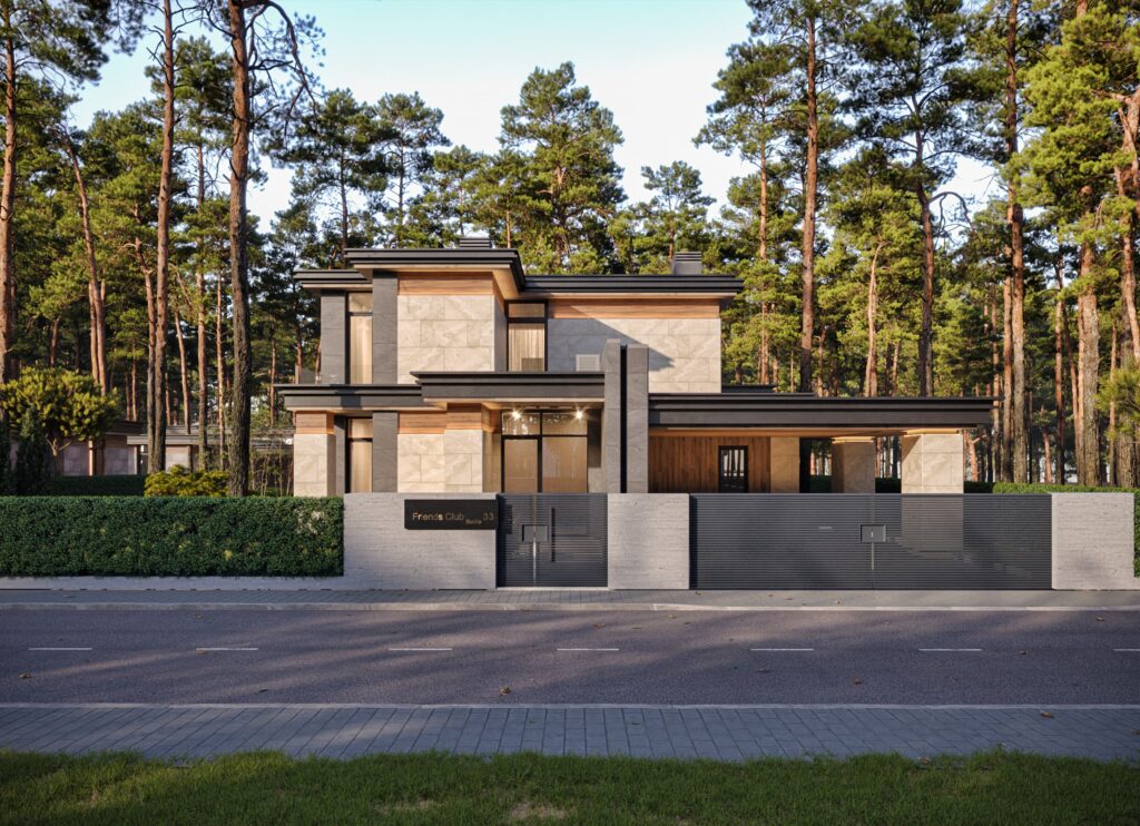 Bucha Friends Club 245 Two-storey house